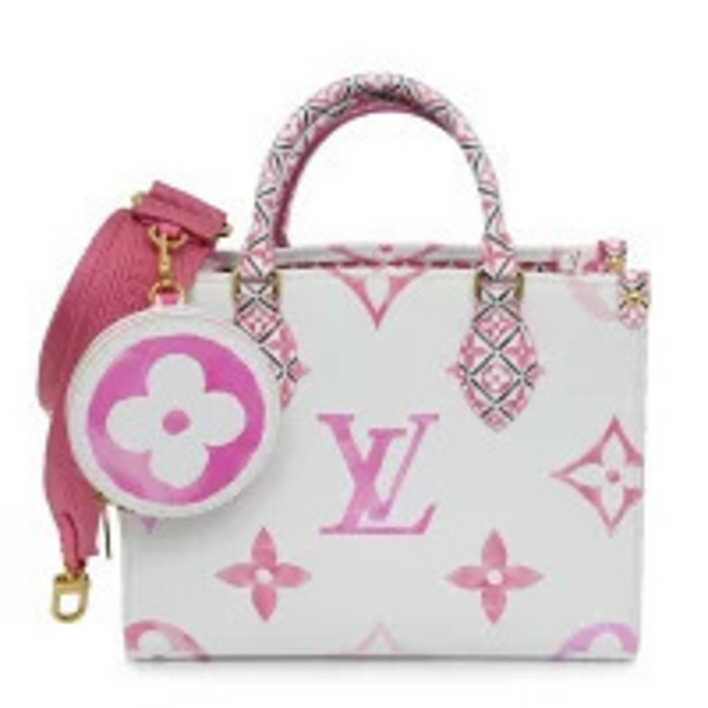 Louis Vuitton Monogram Giant By The Pool OnTheGo pink